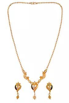 Gold necklace-sets