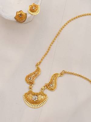 Gold necklace-sets 1