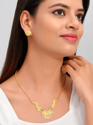 Gold necklace-sets 2