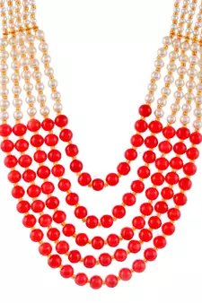 Red necklaces
