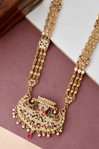 Gold necklaces