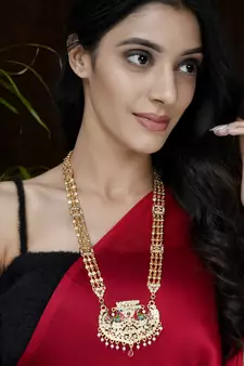 Gold necklaces