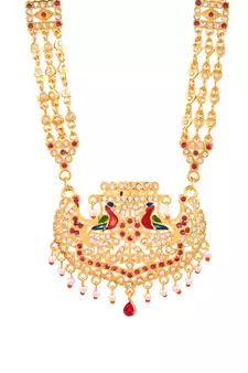 Gold necklaces
