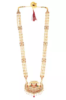 Gold necklaces