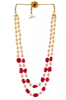 Red necklaces
