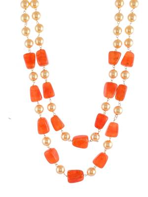 Orange necklaces 4