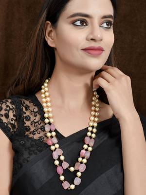 Pink necklaces 2