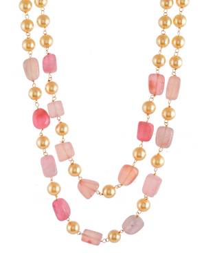 Pink necklaces 4