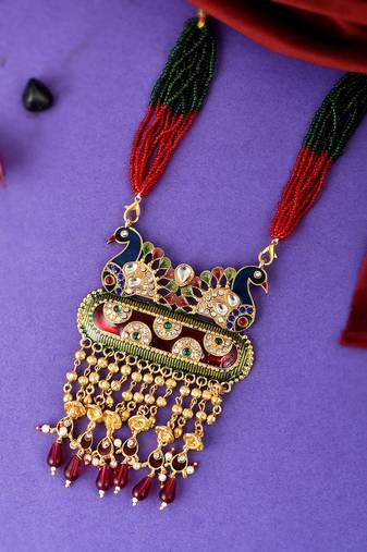 Gold necklaces