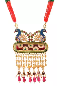Gold necklaces