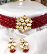 Red necklace-sets