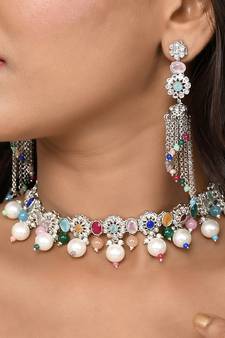 Multicolor necklace-sets