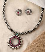 Silver necklace-sets