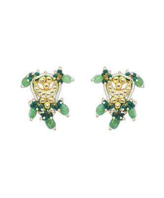 Brass neclace set with earrings 4