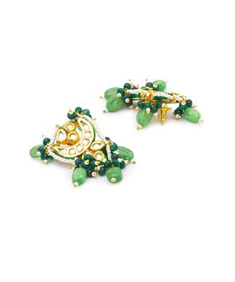 Brass neclace set with earrings 6