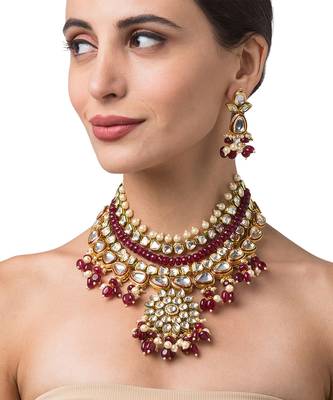 Necklace set with earrings 1