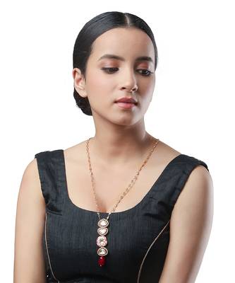 Golden kundan polki Necklace 1