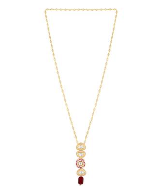 Golden kundan polki Necklace 2