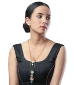 Gold polished brasss Necklace