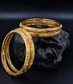 Bangles for Women Stylish Traditional Casual Party RubyGreen Color Bangles for Women and Girls BG_G27_RG_120