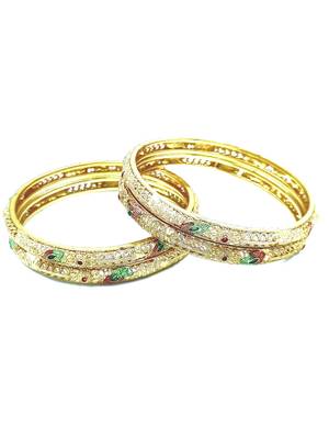 Bangles for Women Stylish Traditional Casual Party RubyGreen Color Bangles for Women and Girls BG_G27_RG_120 2