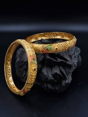 Bangles for Women Stylish Traditional Casual Party RubyGreen Color Bangles for Women and Girls BG_G29_RG_100 1