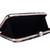 DARK BLUE WOMEN SILK SATIN FABRIC HAND CLUTCH CUM SLING BAG