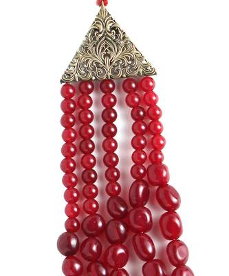 The Maroon Groom Mala 8