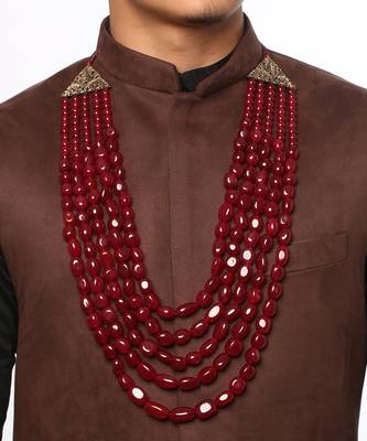 The Maroon Groom Mala 10