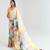 Women's Japan Satin Silk Saree With Unstitched Boluse Piece
