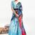 Women's Japan Satin Silk Saree With Unstitched Boluse Piece