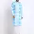 Men Sky Cotton Batik Print Kurta and Pyjama Set