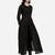 Black polka dots cotton salwar