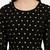 Black polka dots cotton salwar