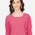 Pink gota cotton salwar