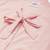 Peach plain georgette party-tops