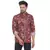 Pink printed cotton men-kurtas