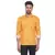 Yellow printed cotton men-kurtas