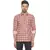 Pink printed cotton men-kurtas