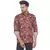 Red printed cotton men-kurtas
