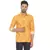 Yellow printed cotton men-kurtas