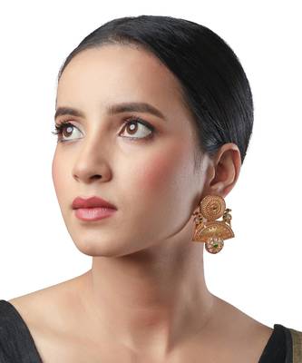 Green Earrings 1