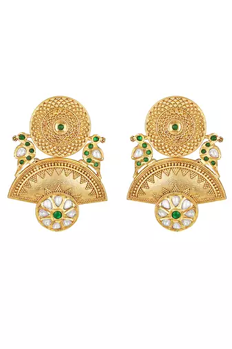 Green Earrings