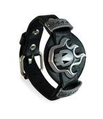 Black Biker Style Bracelet for Men