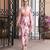 Bralette Top And Printed Dhoti Skirt Set With Cape Set
