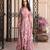Top And Printed Dhoti Skirt Set With Printed Shrug Set