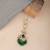 Emerald Green Gold-Plated Kundan & Pearl Maang Tikka