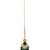 Emerald Green Gold-Plated Kundan & Pearl Maang Tikka