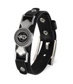 Black Skeleton Bracelet for Men