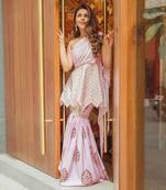 Pink Sharara Set